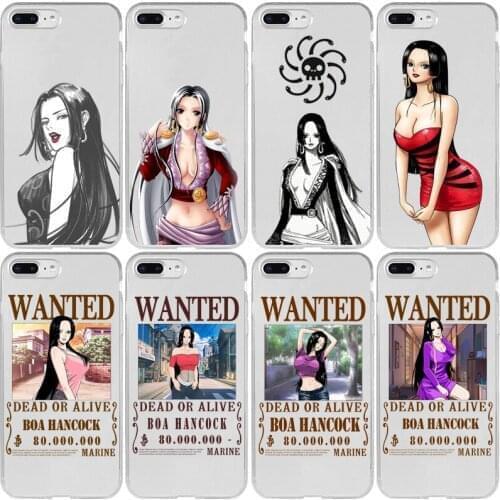 One Piece Boa Hancock Sexy Cover Case for Xiaomi Note 10 9 8 SE 9T Pro Lite Explorer