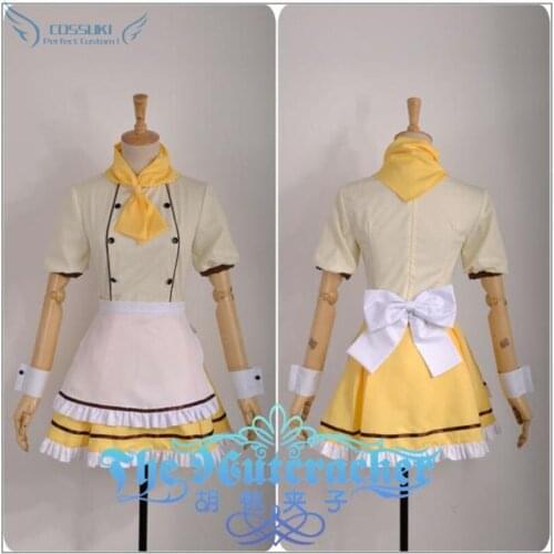 Love Live Tojo Nozomi Cafe Loita Kawaii Sweet Maid Dress Cosplay Costume , Perfect Custom For You