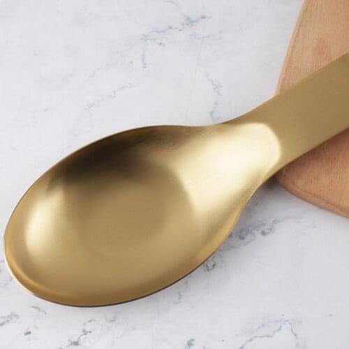 1PC Gold Rack Heavy Duty Stainless Steel Heat Resistant Fashion Spoon Rest Soup Ladle Holder Spoon Holder For Home Kitchen Table