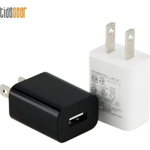 100pcs Portable USB Wall Charger 5V 1A Travel Mobile Phone AC Power Adapter US Plug for iPhone 11 X Samsung Xiaomi mi9 Huawei