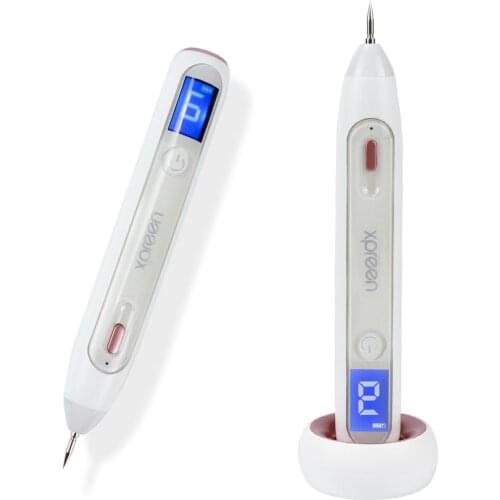 LCD Spot Removal Pen Plasma Laser Pen Skin Dark Pore Freckles Wart Tag Remover Machine Mole Tool Removal Tattoo Needle Device