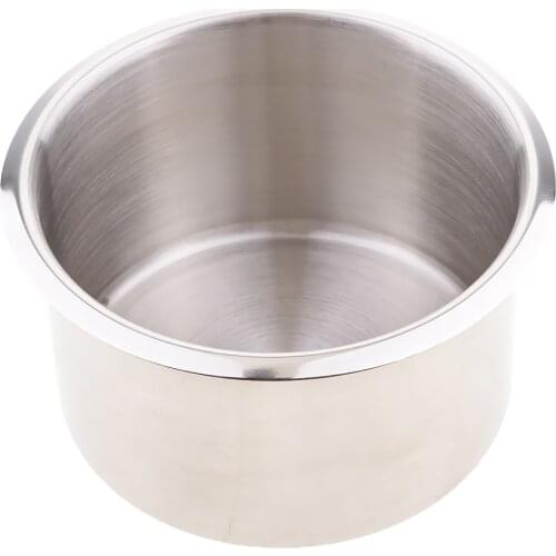 4x Boat Recessed Stainless Steel Cup Drink Can Holder For RV Trailer 90mm & 68mm