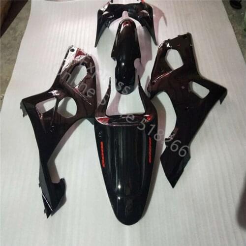 High quality ABS plastic fairings for suzuki gsxr1000 00 01 02 GSXR 1000 2000-2002 black bodywork fairing kit