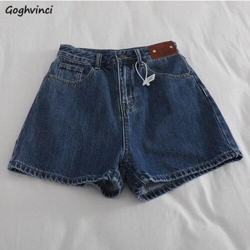 Women Classic Denim Shorts Slim Pockets Hot Girls Large Size Trendy Teenagers S-3XL All-match Females Retro High Quality Popular