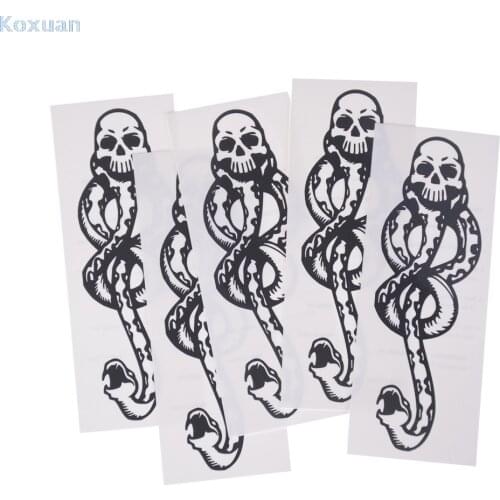 1/5PCS Death Eaters Dark Mark Make Up Tattoos Stickers Cosplay Accessories And Dancing Party Dance Arm Art