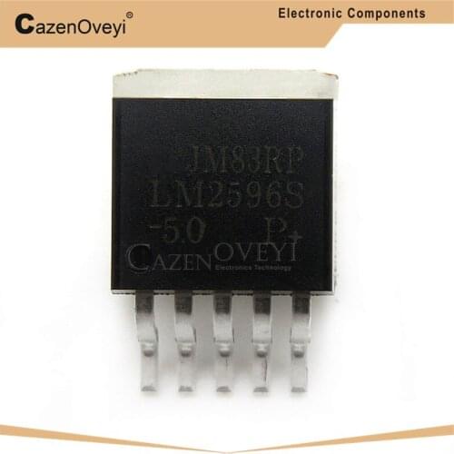 10pcs/lot LM2596S-5.0 LM2596S 5.0 LM2596 TO-263-5 In Stock