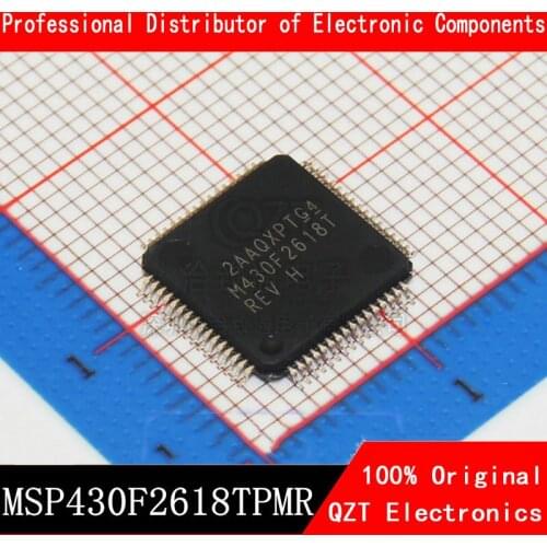 5pcs/lot MSP430F2618TPMR M430F2618T MSP430F2618TPM QFP64 new and original IC