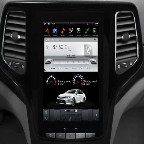 For Jeep Grand Cherokee WK2 2011~2019 NAVI 2G RAM Car Multimedia GPS WIFI Audio Radio Navigation MAP Large Screen