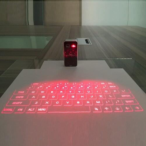 Bluetooth-compatible Laser keyboard Wireless Virtual Projection Portable keyboard for Iphone Android Ipad Tablet PC Notebook