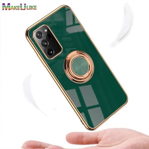 Ring Case For Samsung Galaxy S21 Plus Ultra Case Kick Stand Soft TPU Cover For Samsung S21 S21Plus 5G Case