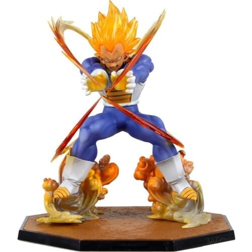 Dragon Ball Vegeta Anime Figure DBZ Figurine Zero Super Saiyan Final Flash PVC Toy Action Figural Juguetes Collection Brinquedos
