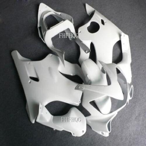 Injection mold Fairing kit for HONDA CBR600F4I 01 02 03 CBR600 F4I 2001 2002 2003 ABS white Fairings set Fender