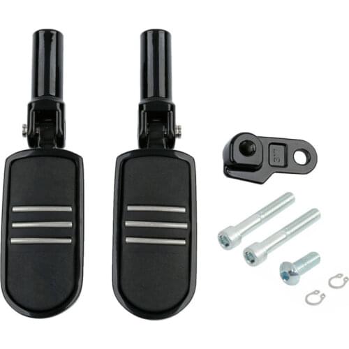 Motorcycle Passenger Foot Peg Mount Bracket For Harley Softail Slim FLS FLSS FLSTSB Cross Bones 2012-2017 Pegstreamliner