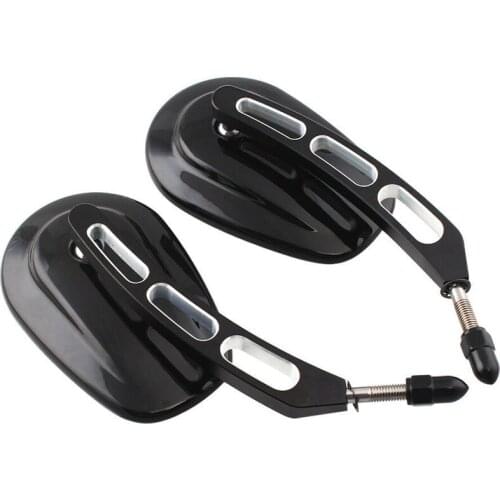 Motorcycle Rearview Rear View Mirrors Glass Back Side Mirror Right Left For Harley 883 1200 48