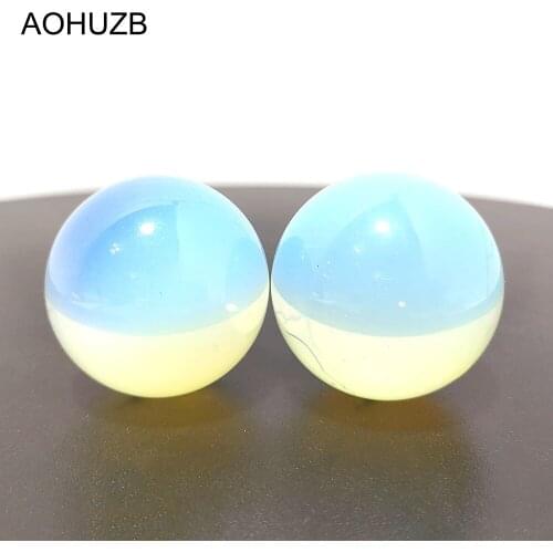 Natural Crystals Quartz High Quality Opalite Sphere Energy Stone Reiki Healing Ball Room Home Aquarium Decoration Gemstone