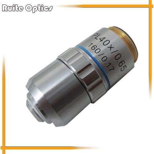 PL40X 195 Plan Achromatic High-grade Microscope Objective Lens for Biological Metallurgical Microscopy