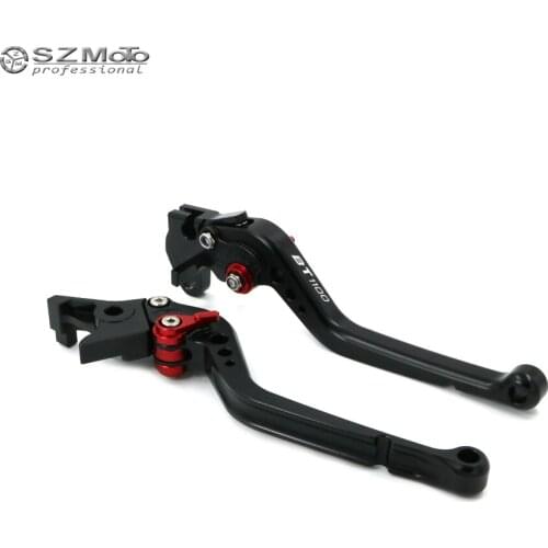 Adjustable Short Long Brake Clutch Levers For YAMAHA TDM 900 TDM900 2002-2004 2003 Motorcycle Accessories Green With Logo