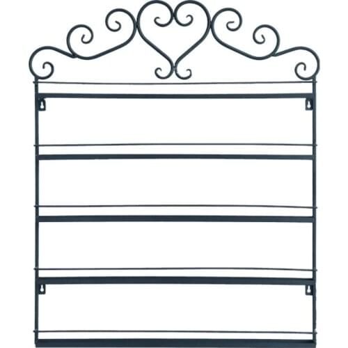 6 Layer Iron Nail Polish Shelf Holder Nail Shop Exhibition Shelf Rack Nail Polish Display Wall Rack Makeup Organizer 3 Colors