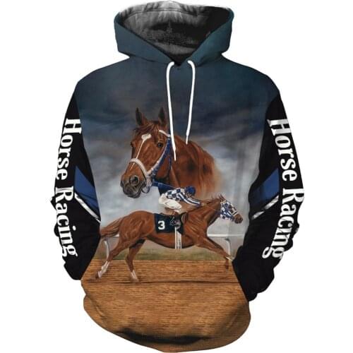 Hot sale Men women horse racing secretariat limited edition 3d zipper hoodies long sleeve Sweatshirts jacket pullover tracksuit