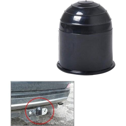 Universal 50mm Tow Bar Ball Cover Cap Towing Hitch Camper Trailer Protect