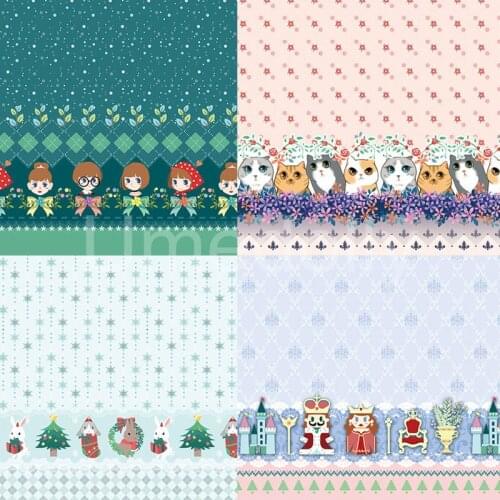 Ute Cat Rabbit DIY Doll Clothing Material Fabric for Sewing Doll Clothes Dress for Blyth BJD Barbies Pullip 1/6 Doll Accessories