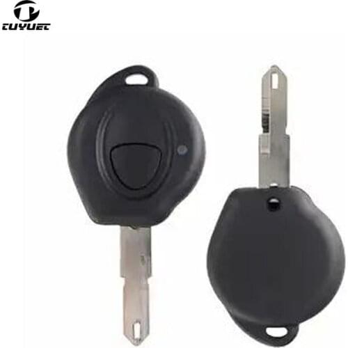 1 Button Replacement Remote Key Shell for Peugeot Car Key Blanks Case with logo
