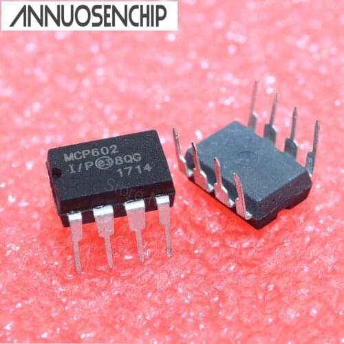 Free shipping 50PCS MCP602-I/P IC DUAL SNGL SUPPLY 8DIP NEW GOOD QUALITY