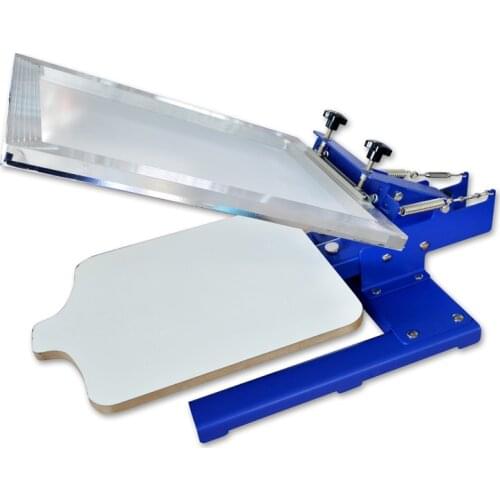 Free Shipping with Gift (Squeegee) DJ-11TX Screen Printing Starter Hobby Press Pallet Adjustable