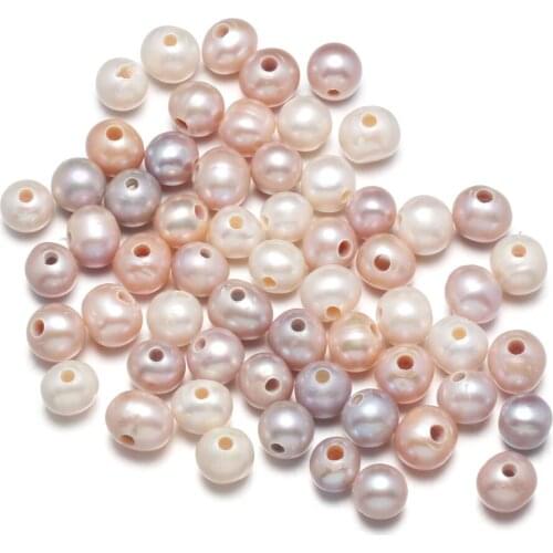 Natural Freshwater Pearl Beads Fashion Baroque Loose Spacer Beads For DIY Jewelry Making Necklace Bracelet Accessories 10-11mm