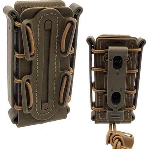 5.56 7.62 Fast Molle Magazine Pouch Quick Release Carrier Tactical Mag Pouch Nylon Holster Soft Shell AirSoft Hunting Military