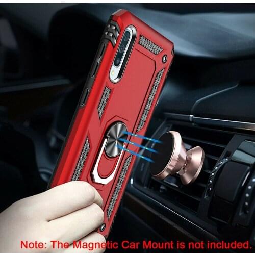 For Samsung A10 A50 A30 A20 A70A40 A20e Case Kickstand Armor Ring Cover For Galaxy A80 A10 A50 A70 M40 M20 Magnet Phone case