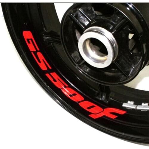 FULLSIX Motorcycle Parts Rim Bike Motorcycle Wheel Sticker Decal Suitable for BMW GS500F GS500 F