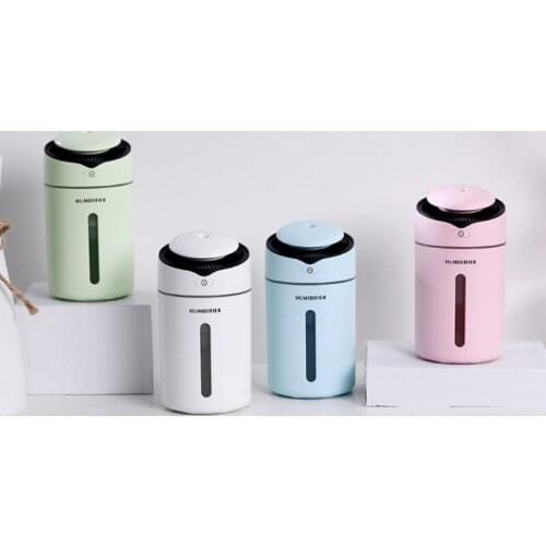 Mini Air Humidifier for Home Office USB Bottle Aroma Diffuser LED Light Spray Mist Maker Humidification Gift