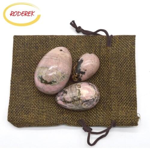 Jade Egg Set Yoni Massage Natural Jade Eggs For Kegel Exercise Healthcare Pelvic Muscle Massage Tool