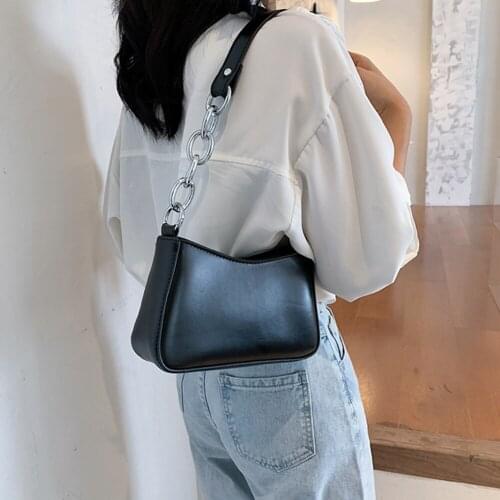 New Bags for Women 2020 Shoulder Bag Crossbody Bags Designer PU Handbags Luxury Purses Ladies Party Purse Fashion Small Black