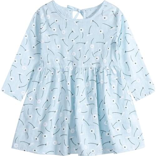 ZWY1139 Baby Girl Dress Spring Princess Dresses For Kids Dress Cartoon Baby Dress Good Quality Cotton Clothing Toddler Dress