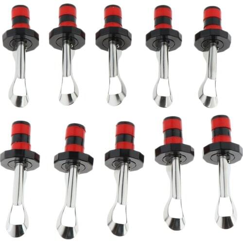 10 Pieces Wine Bottle Stoppers Set in Home Kitchen and Outdoors Reusable Plug Wine Vacuum Sealed Plug