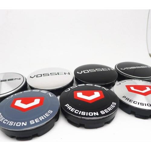 4pcs 56mm 53mm Vossen Precision Wheel Center Cap Hubs Car Styling Rims Hub Cover Logo Emblem Badge Auto Accessories