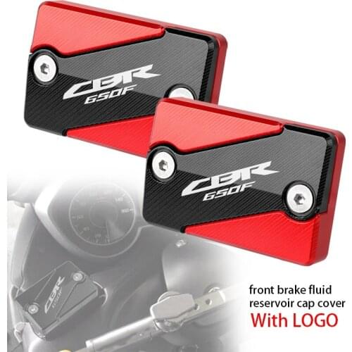 CNC Aluminum For HONDA CBR650F Scooter Accessories Front brake Fluid Reservoir Cap Cover CBR 650F CBR 650 F 2014 2015 2016 2017