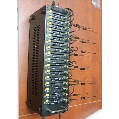 Antecheng Factory WCDMA 900/2100MHz 3g 16 port sms modem with sim5215E