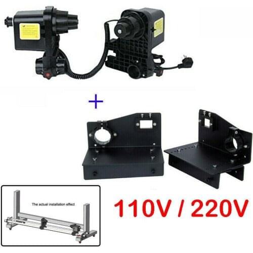 Auto Media Take up Reel Paper Roller Two Motors For Roland Epson Mutoh Mimaki