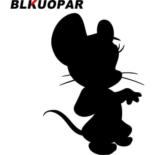 BLKUOPAR for Cute Jerry Car Stickers Fashionable Simple Decals Car Accessories Sunscreen Scratch-Proof Laptop Windows Decor