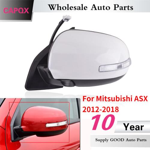 CAPQX 9 Pins For Mitsubishi ASX 2012 2013 - 2016 2017 2018 Outside Rearview mirror with electrical folding Heating turn light