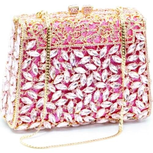 Lady Lovely Blue Handbags Women Designer Purse Money Hot Fashion Clutches Bags Wallet Brand Pattern Party Clutches