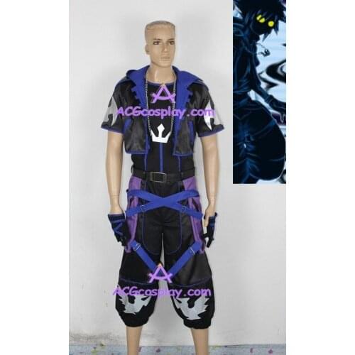 Kingdom Hearts Sora Cosplay Costume include gloves and necklace prop ACGcosplay