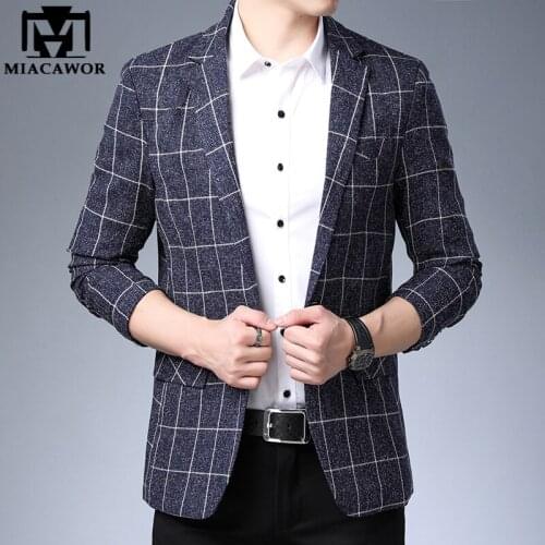 MIACAWOR Men's Casual Blazers