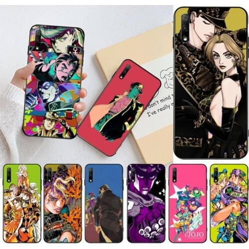 Anime JoJos Bizarre Adventure Soft Phone Case Cover for Huawei Honor 30 20 10 9 8 8x 8c v30 Lite view pro