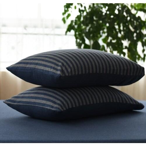 Pure Cotton Pillowcase Tianzhu Cotton Duvet Cover Knitted Soft and Comfortable Sleeping Pillowcase Bed Sheet Single Pillowcase