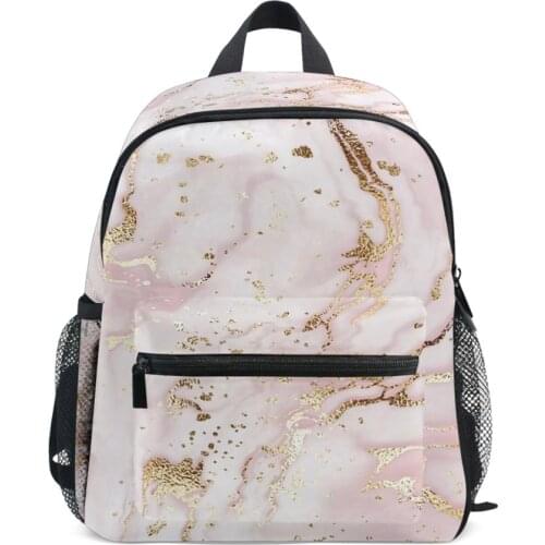 2020 New 3D Marbling Children Backpacks Anti-lost Girl Boys Backpack Toddler Kids School Bags Kindergarten Cartoon Bag