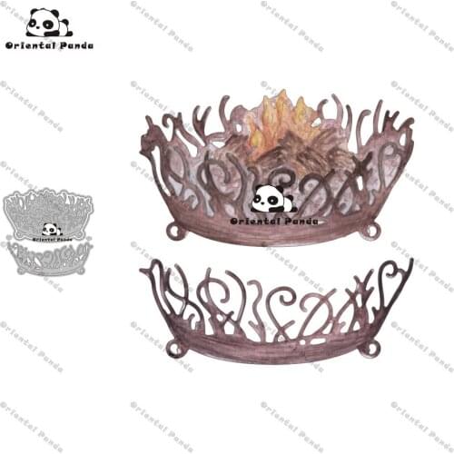 New Dies 2020 Make a fire in the wild Metal Cutting Dies diy Dies photo album cutting dies Scrapbooking Stencil stamps and dies